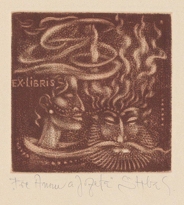 Gabriel Štrba st. – Ex libris pre Annu a Jozefa 
