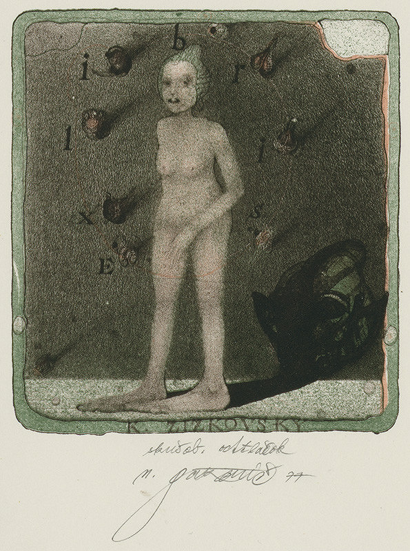 Vladimír Gažovič – Ex libris K.Žižkovský 