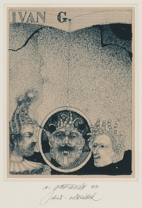 Vladimír Gažovič – Ex libris Ivan G. 