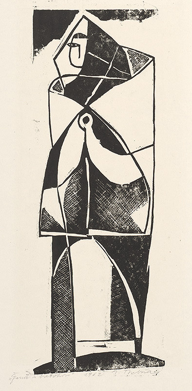 Ivan Štubňa – Žena s batohom 