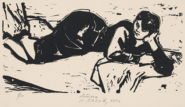 Vincent Hložník – Ležiaca 