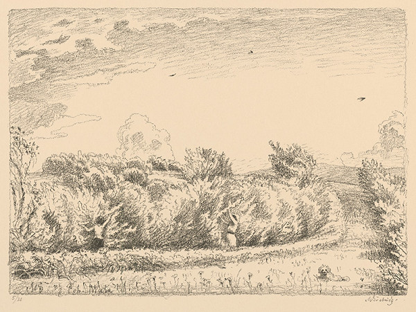 Max Švabinský – V oreší 