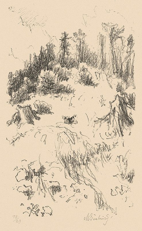 Max Švabinský – Apollo na Polianke 