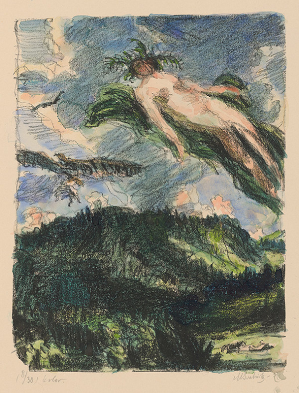 Max Švabinský – Poludnie na horách 