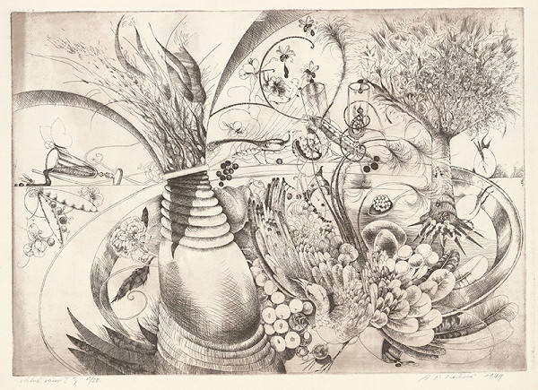 Alžbeta Štefunková-Szabová – Letné ráno I. 