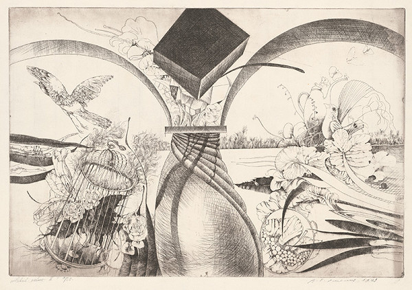 Alžbeta Štefunková-Szabová – Letné ráno II. 