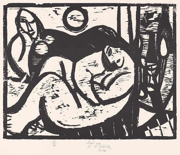 Vincent Hložník – Ležiaca 