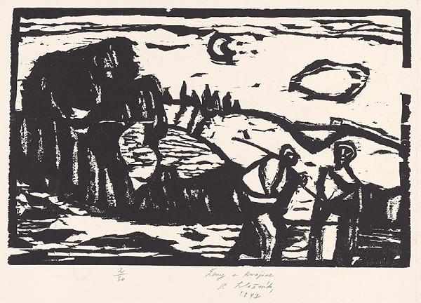 Vincent Hložník – Ženy v krajine 