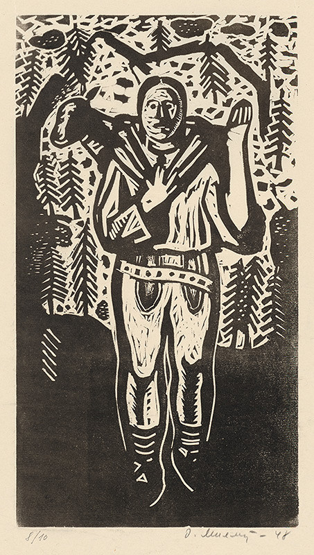 Dezider Milly – Muž s ovcou 