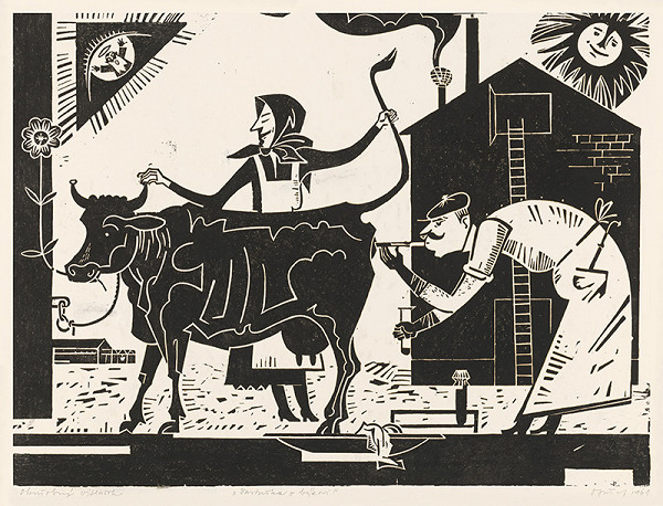 Oto Opršal – Častuška o býkovi 