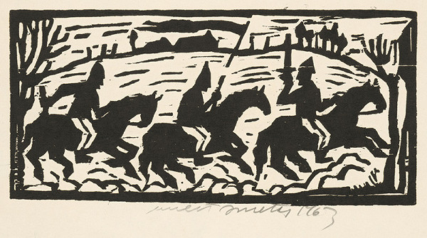 Ernest Zmeták – Traja jazdci 