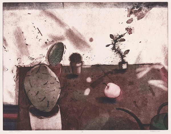 Marcel Dúbravec – Zátišie s krhličkou 