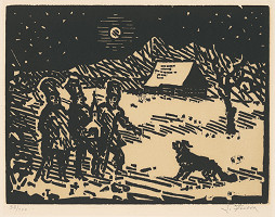 Ľudovít Fulla – Traja králi 