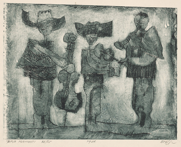 Ján Urblík – Traja muzikanti 