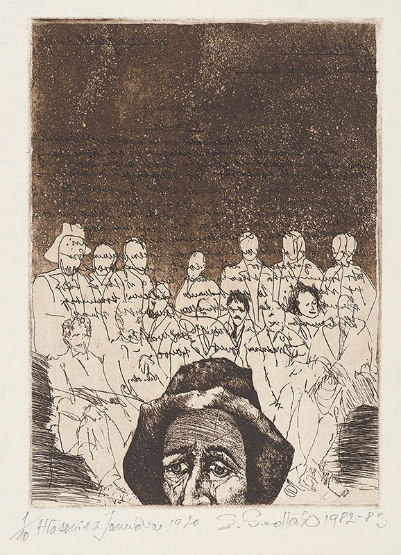 Emil Sedlák – Hlásenie z januára 1920 