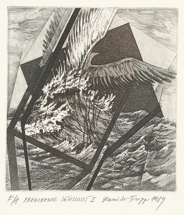 Stanislav Tropp – Emanuel Opravil Ex libris Prenikanie Súvislostí I. 