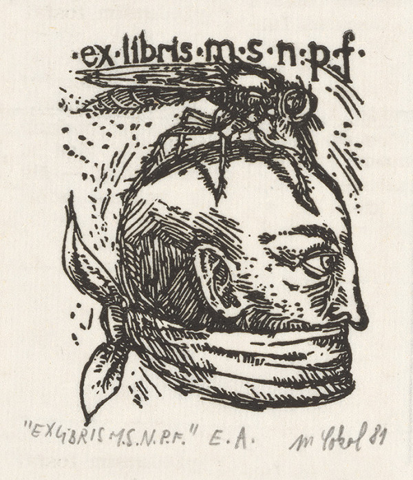 Milan Sokol – Ex libris M.S.N.P.F. 