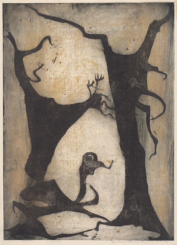 Ján Jánoška – Zhorené stromy I 