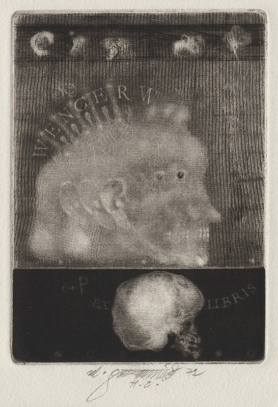 Vladimír Gažovič – Ex libris W.Wenger 