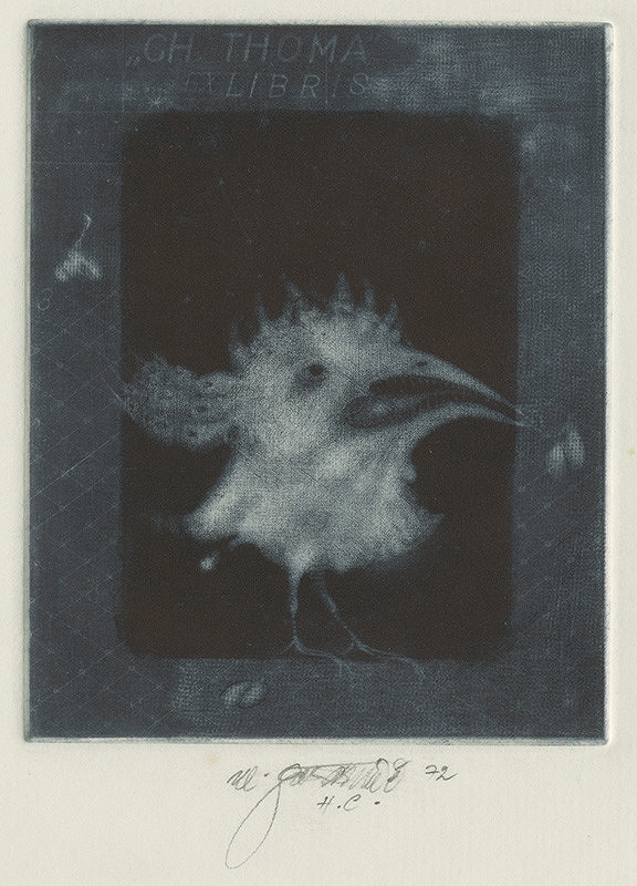 Vladimír Gažovič – Ex libris Ch.Thoma 