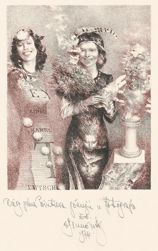 Albín Brunovský – Ex libris K.Tutsch 