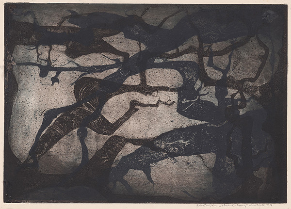 Ján Jánoška – Zhorené stromy III 