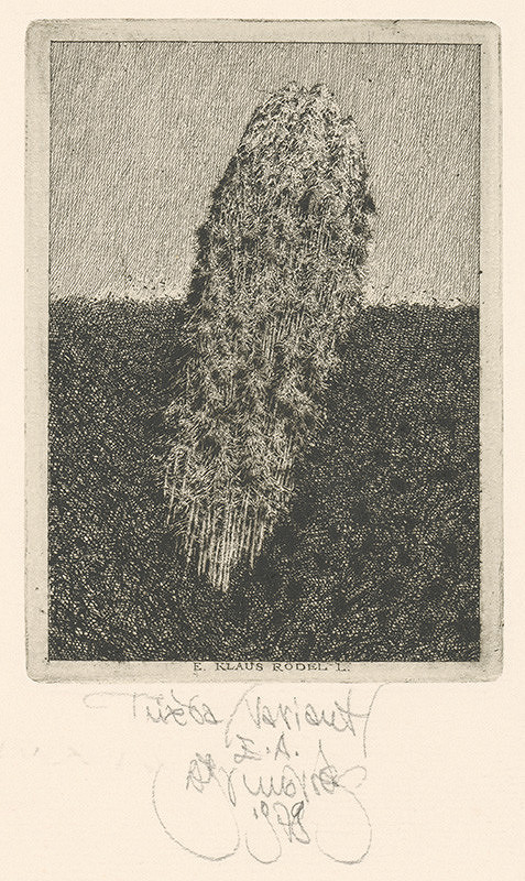 Albín Brunovský – Ex libris K.Rödel 