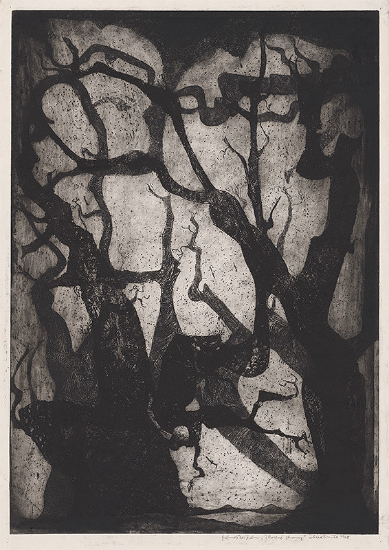 Ján Jánoška – Zhorené stromy VI 