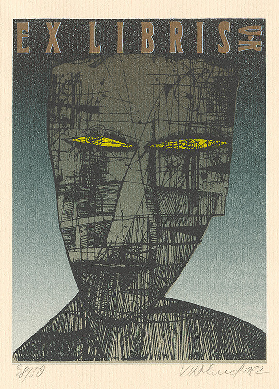 Vojtech Kolenčík – Ex libris V.K. 