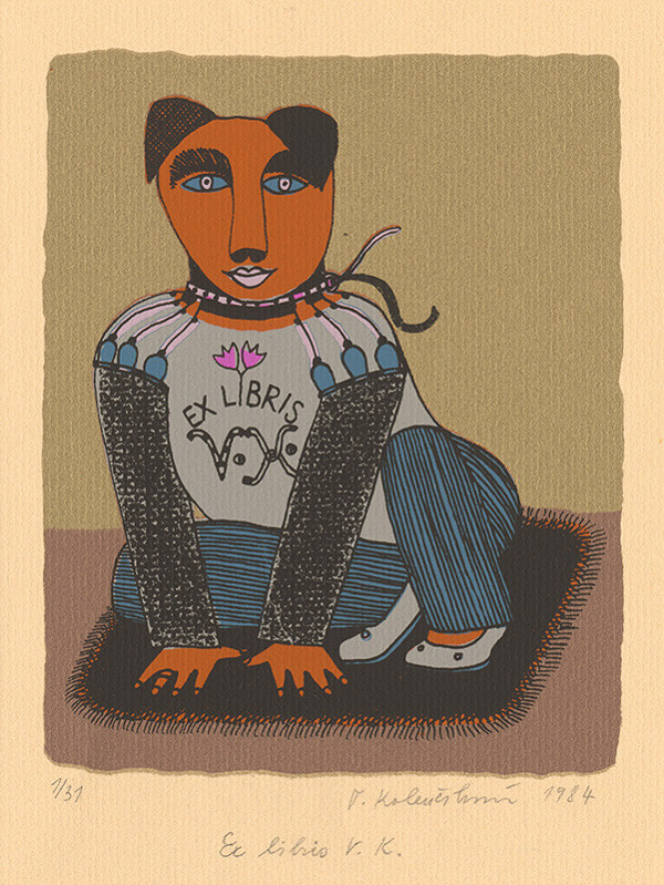 Tamara Kolenčíková – Ex libris V.K. 