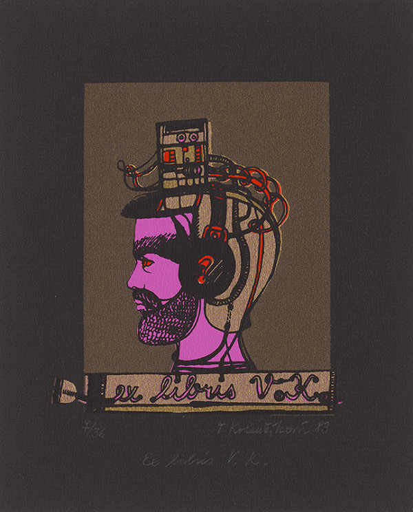 Tamara Kolenčíková – Ex libris V.K. 