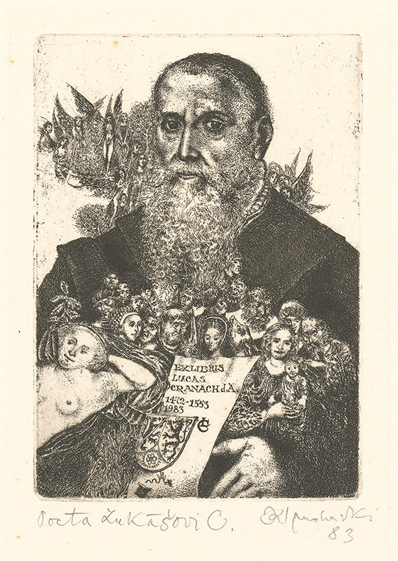 Karol Ondreička – Ex libris Lucas Cranach