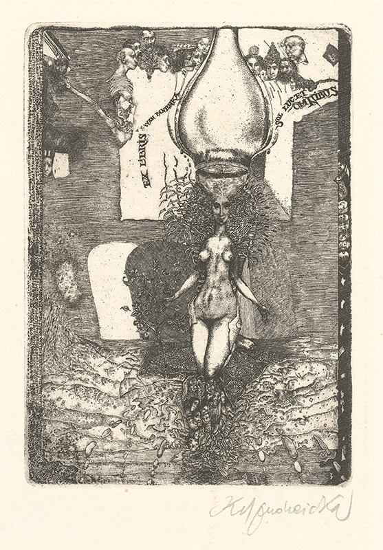 Karol Ondreička – Ex libris Ivan Panenka 