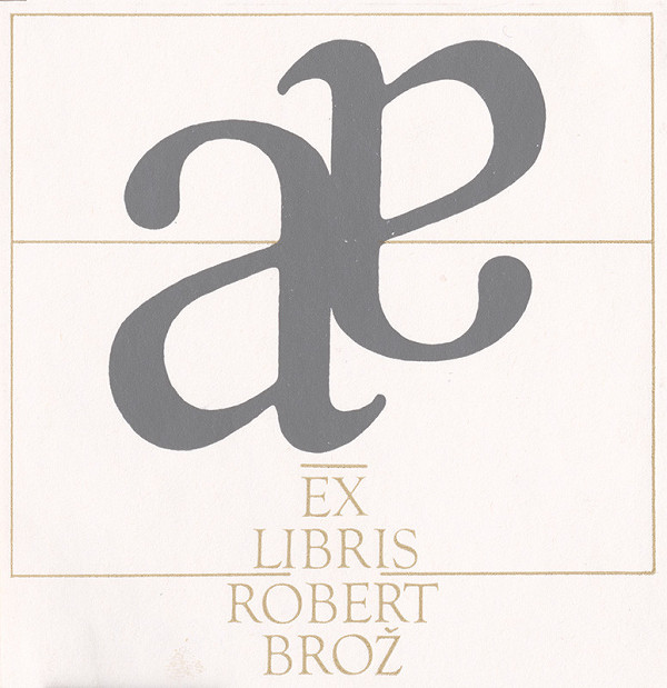 Róbert Brož – Ex libris BR