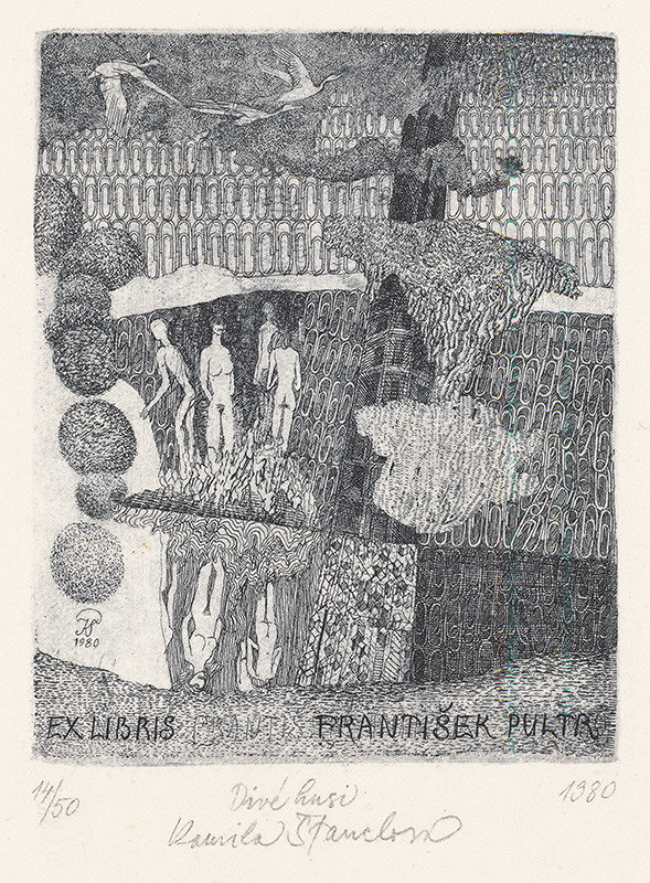 Kamila Štanclová – Ex libris Pultr