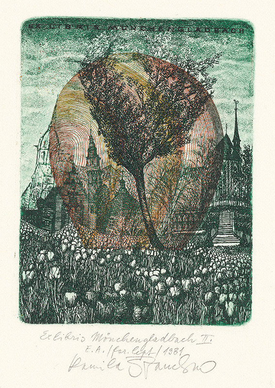 Kamila Štanclová – Ex libris Mönchengladbach II 