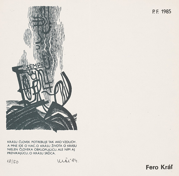 Fero Kráľ – PF 1985 II.