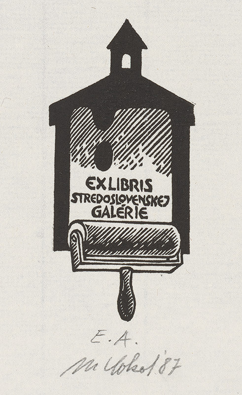 Milan Sokol – Ex libris Stredoslovenská galéria