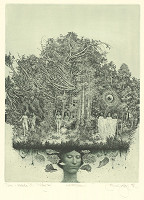 Albín Brunovský – Dáma v klobúku VIII. 