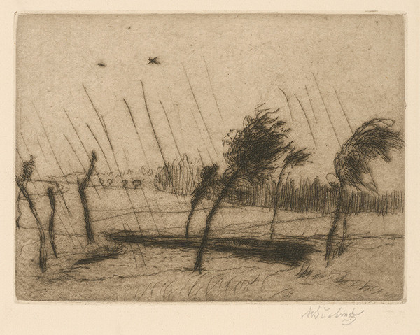 Max Švabinský – Krajina 