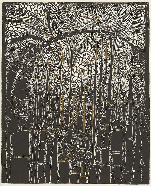 Alžbeta Štefunková-Szabová – Mesto z kostičiek II. 