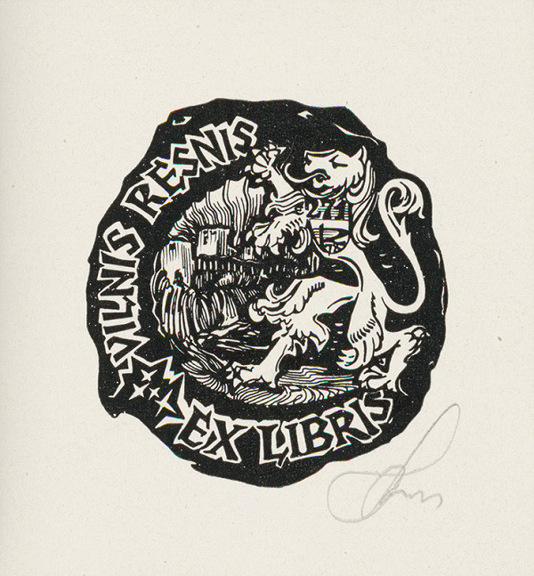 Vilnis Resnis – Ex libris Vilnis Resnis 