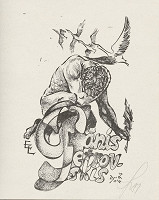 Vilnis Resnis – Ex libris Janis Pertrovskis 