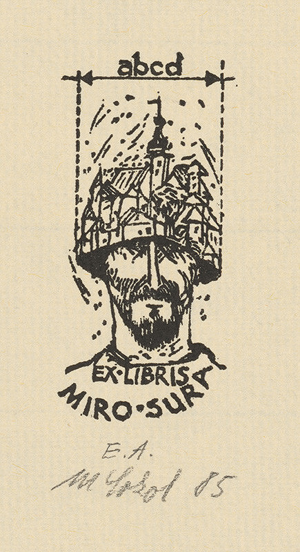 Milan Sokol – Ex libris M .Sura 
