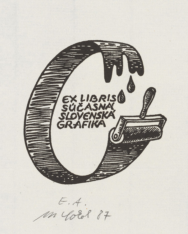 Milan Sokol – Ex libris Súčasná slovenská grafika