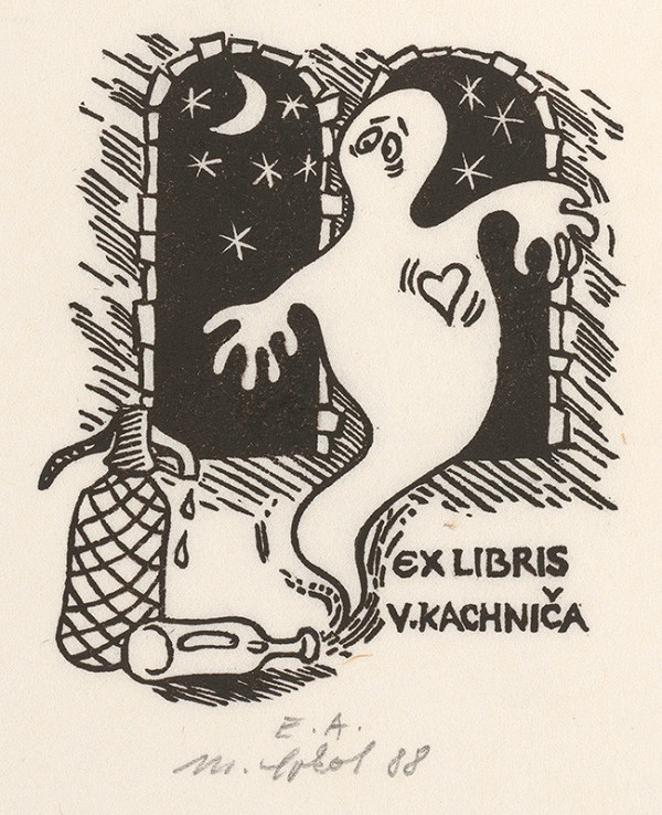 Milan Sokol – Ex libris Vlado Kachnič 