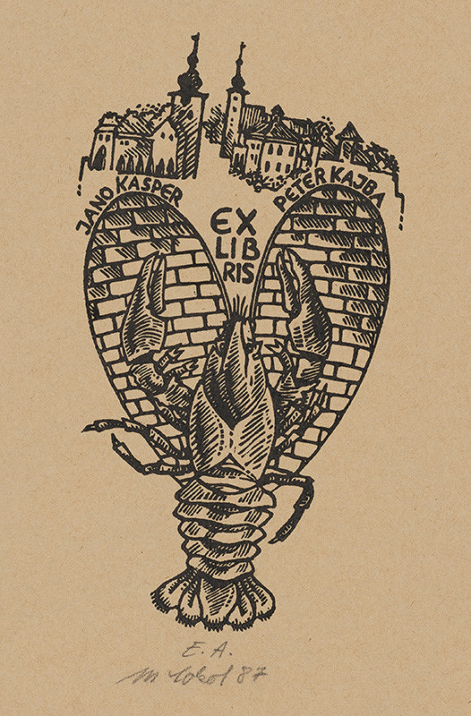 Milan Sokol – Ex libris Kaspar a Kajba 