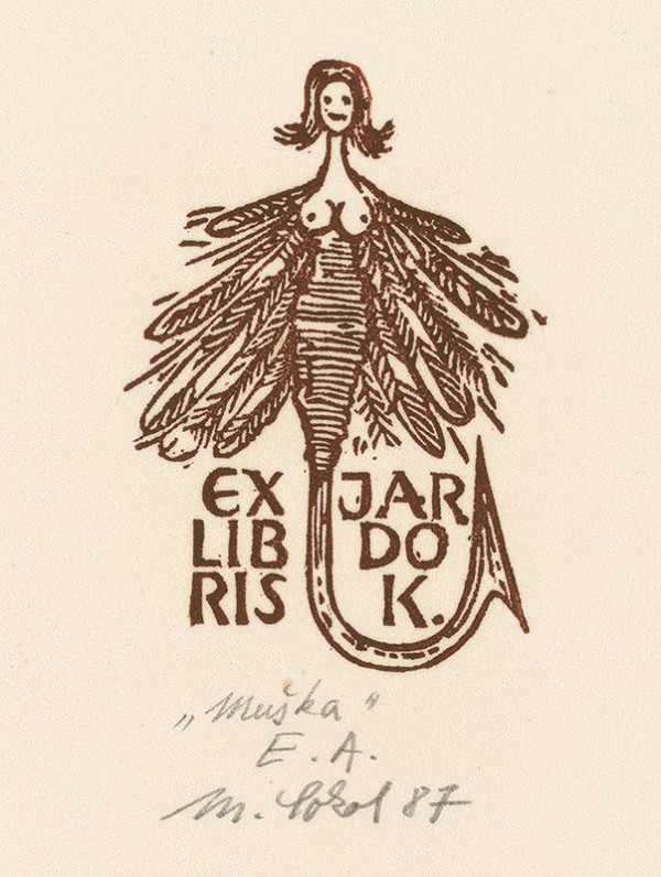 Milan Sokol – Ex libris J.Kubička 
