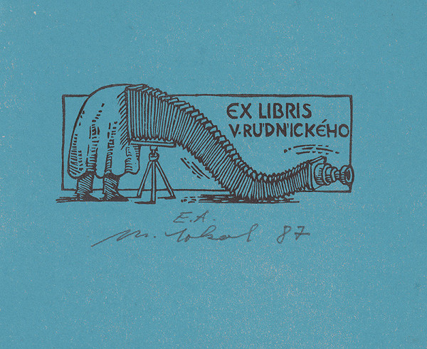 Milan Sokol – Ex libris V.Rudnický 