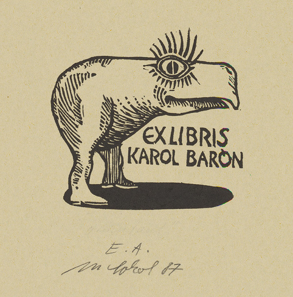 Milan Sokol – Ex libris Karol Baron